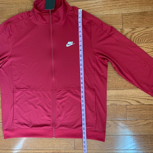 NWT Vintage 2000s Nike Training Jacket, Burgundy, XL - Picture 4 of 8